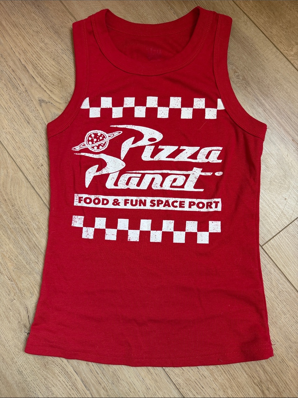 Toy Story Pizza Planet Tank Top XS